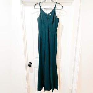 Dress the Population Maxi Dress- Dark Green